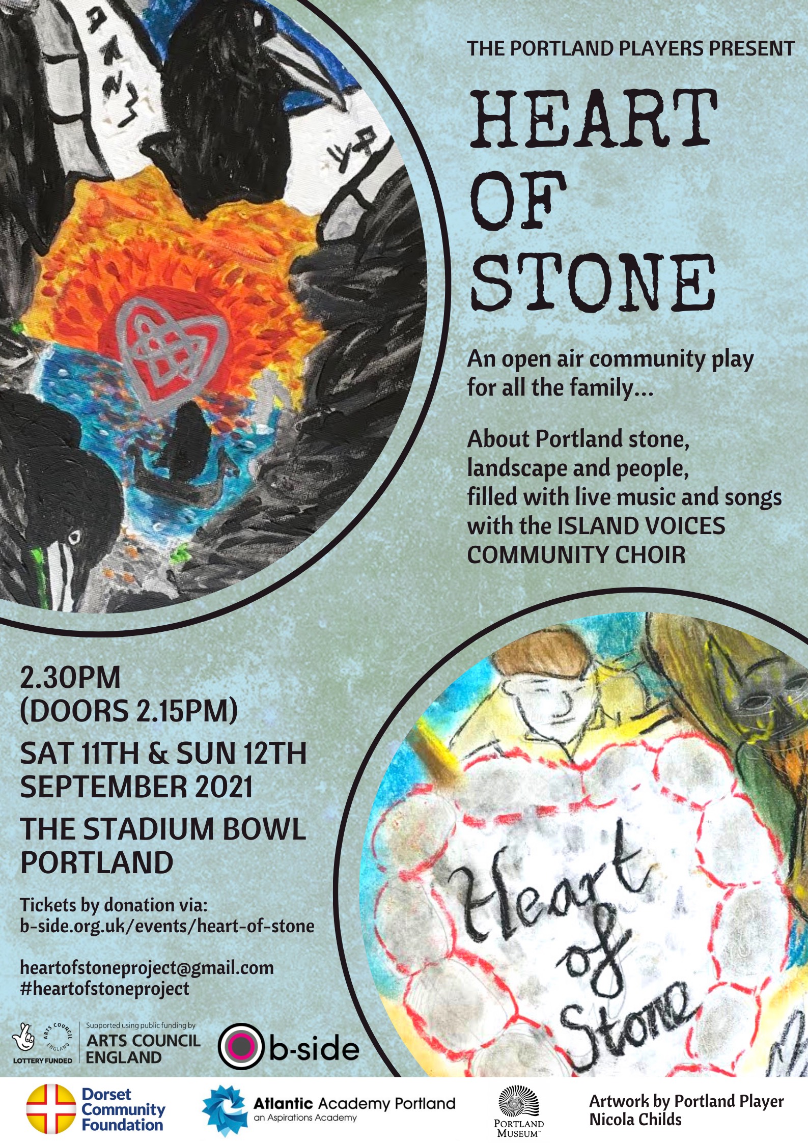 A poster advertising Heart of Stone