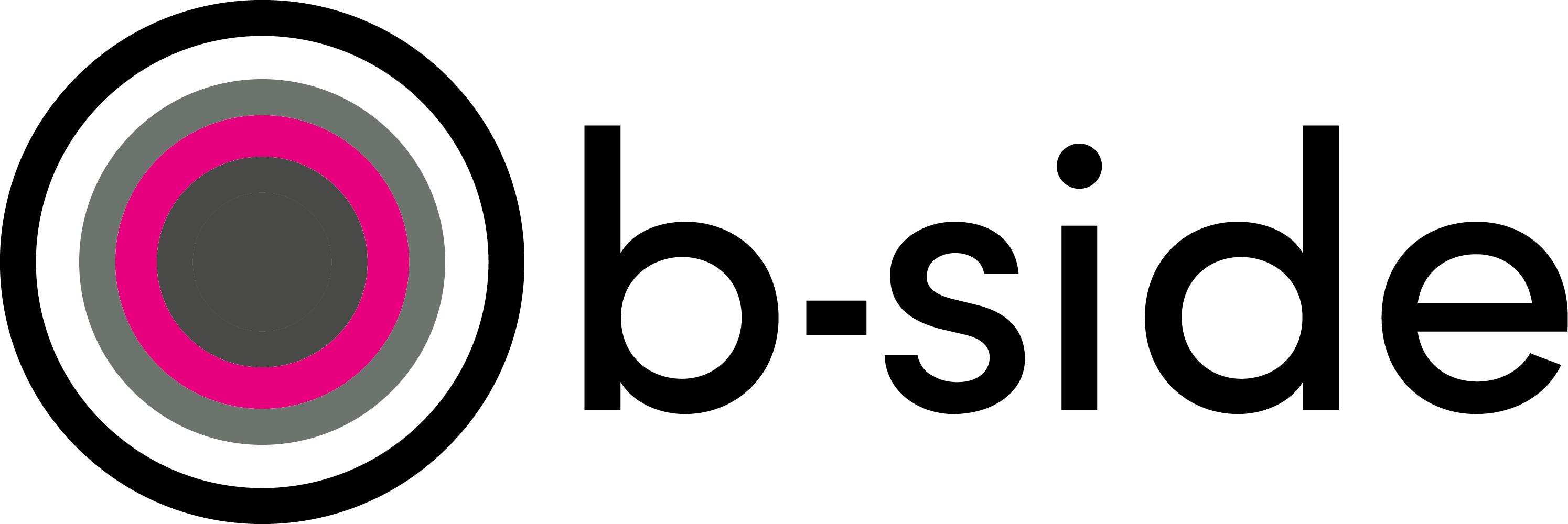 b-side logo