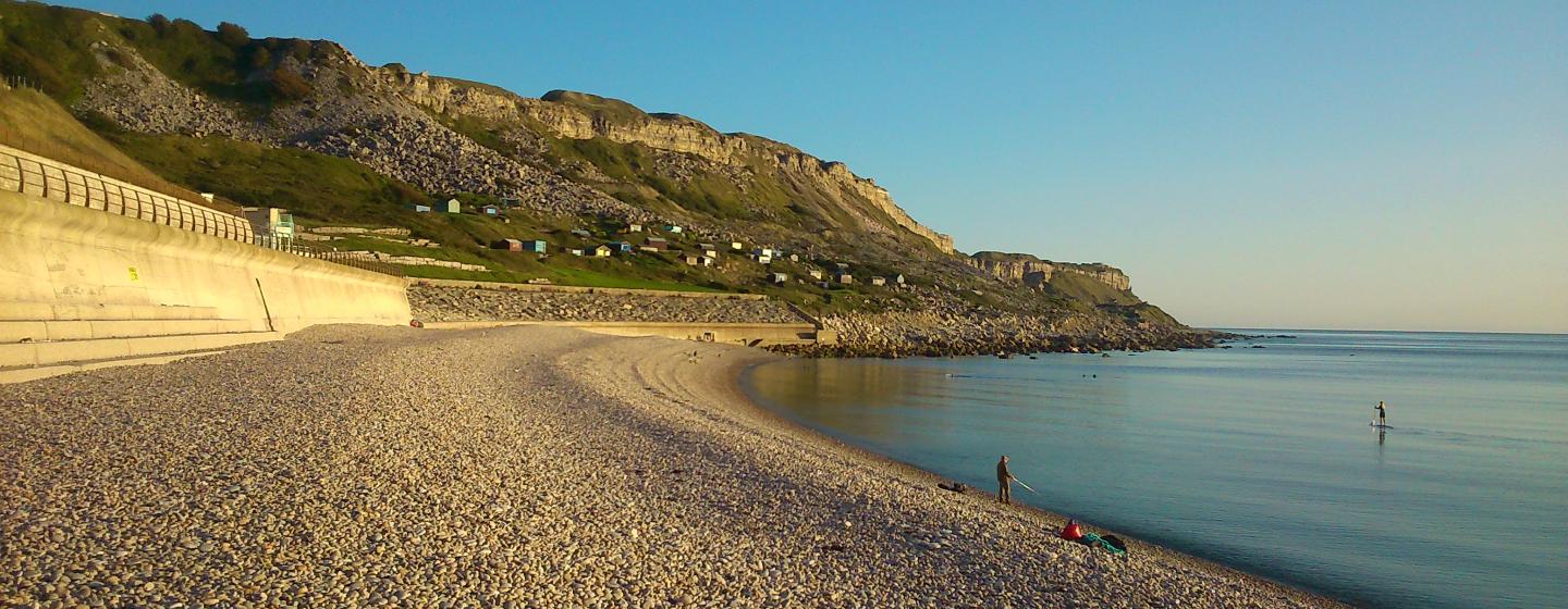 View of Chesil and West Cliff