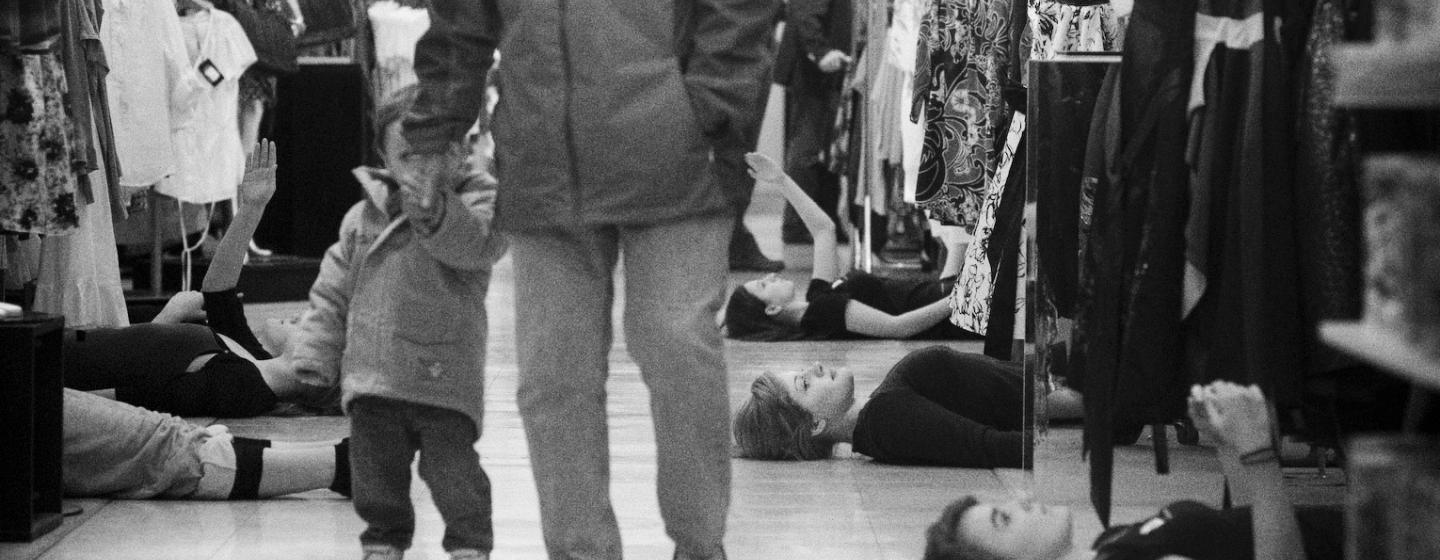 Portrait Young Contemporary Dance in Debenhams, with Sarah Shorten