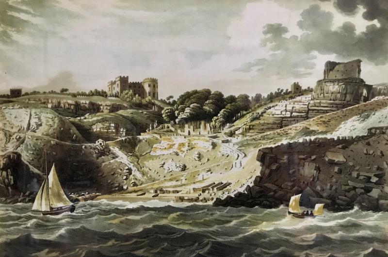 An historical painting of Church Ope