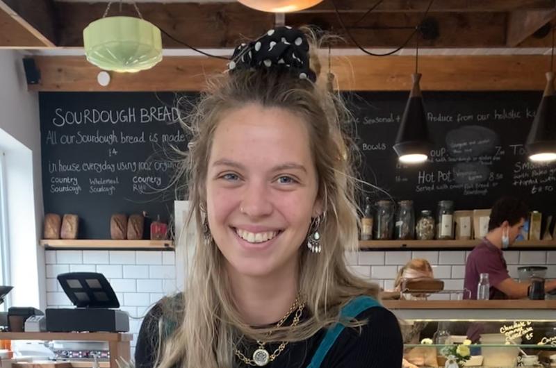 Image of woman smiling