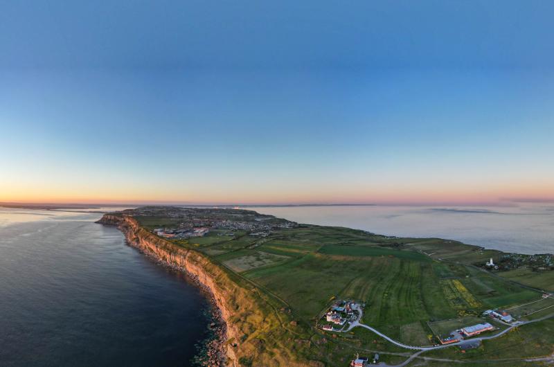 A birds eye view of the Isle of Portland