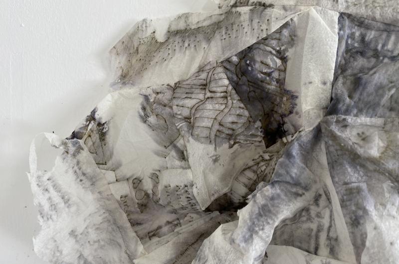 An image of the closer details of some artwork