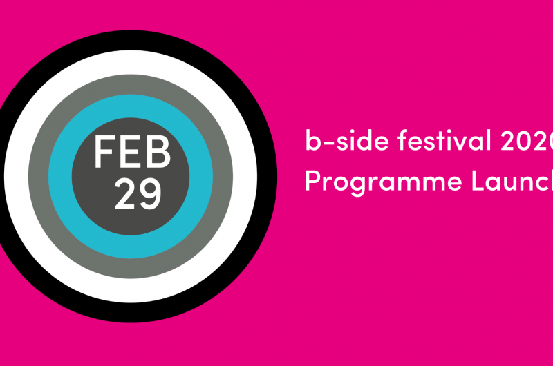 b-side Festival 2020 launch